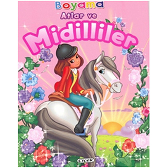 Atlar Ve Midilliler - Boyama 4 Kolektif