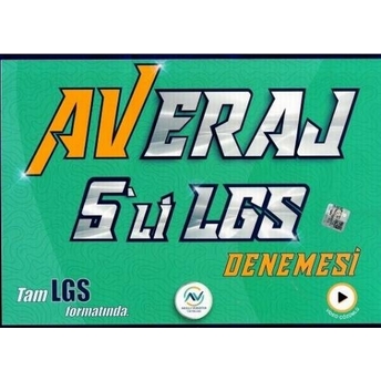 Av Akıllı Versiyon Yayınları 8. Sınıf Lgs 5 Li Averaj Deneme Komisyon