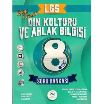 Av Akıllı Versiyon Yayınları 8. Sınıf Lgs Din Kültürü Ve Ahlak Bilgisi Soru Bankası Şerife Karataş