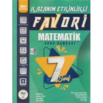 Av Yayınları 7. Sınıf Matematik Favori Serisi Kazanım Etkinlikli Soru Bankası Furkan Aydın