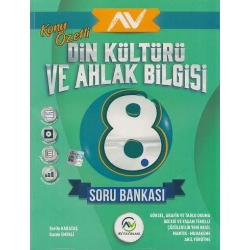 Av Yayınları 8. Sınıf Din Kültürü Ve Ahlak Bilgisi Konu Özetli Soru Bankası