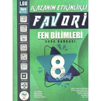 Av Yayınları 8. Sınıf Fen Bilimleri Favori Serisi Kazanım Etkinlikli Soru Bankası Ferhat Öztürk