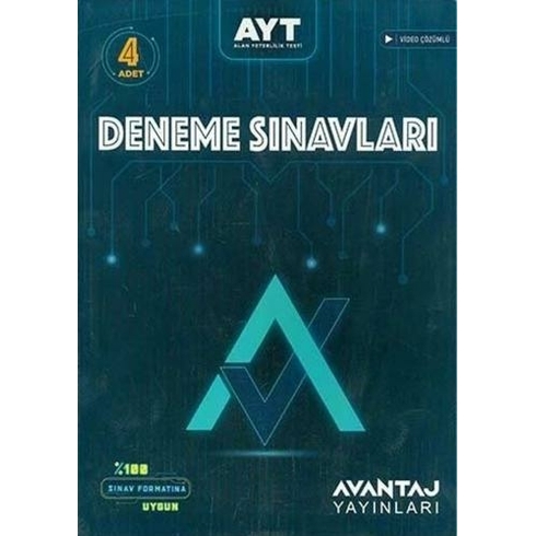 Avantaj Yayınları Deneme Sınavları 4 Adet