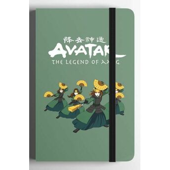 Avatar Sert Kapak Mini Defter Yeşil