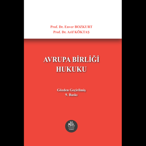 Avrupa Birliği Hukuku Enver Bozkurt