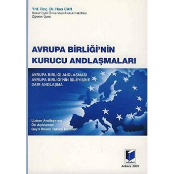 Avrupa Birliğinin Kurucu Andlaşmaları-Hacı Can