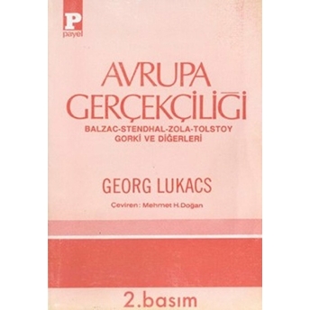 Avrupa Gerçekçiliği Georg Lukacs