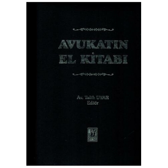 Avukatın El Kitabı Talih Uyar