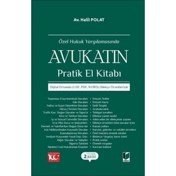 Avukatın Pratik El Kitabı Halil Polat