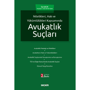 Avukatlık Suçları Isa Çelik