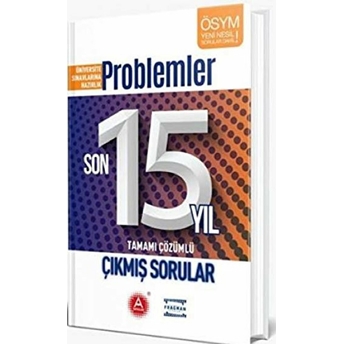 Ayayınları Problemler Son 15 Yıl Tamamı Çözümlü Çıkmış Sorular Kolektif