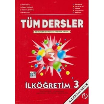 Aydan Tüm Dersler 3 (Yeni) Saadettin Ergeneci