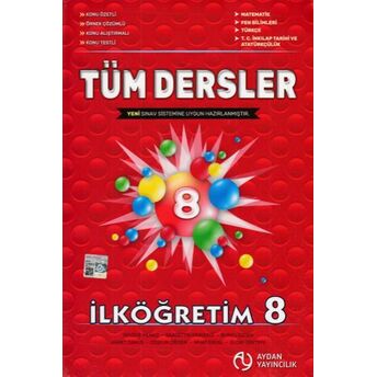 Aydan Tüm Dersler 8 (Yeni) Saadettin Ergeneci