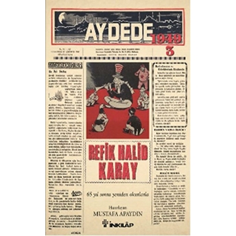 Aydede 1949 - 3 Refik Halid Karay