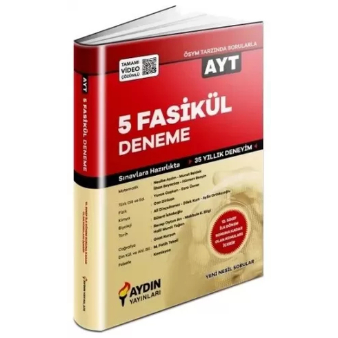 Aydın Ayt 5 Fasikül Deneme (2023 Özel)