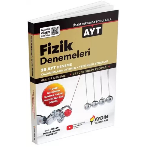 Aydın Ayt Fizik 30 Deneme (2023 Özel)