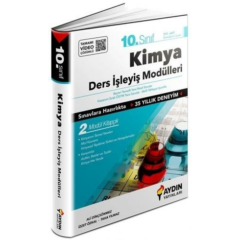 Aydın Yayınları 10. Sınıf Aydın Kimya Ders Işleyiş Modülleri