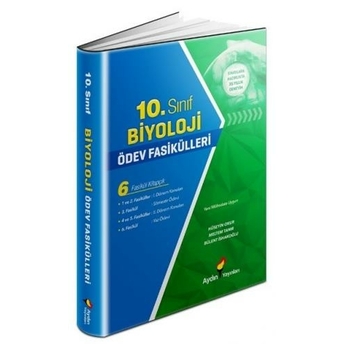 Aydın Yayınları 10. Sınıf Biyoloji Ödev Fasikülleri Komisyon