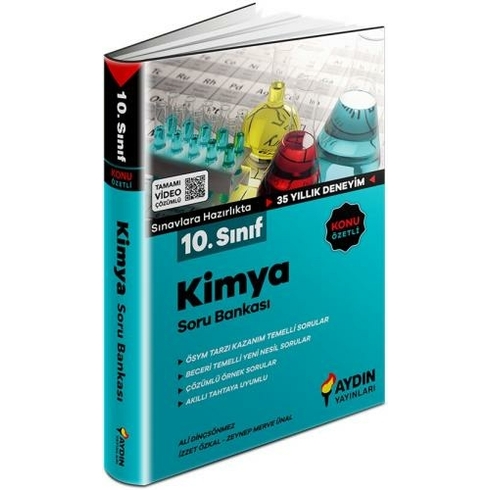 Aydın Yayınları 10.Sınıf Kimya Soru Bankası