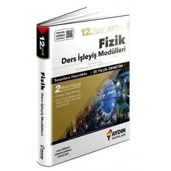 Aydın Yayınları 12. Sınıf Aydın Fizik Ders Işleyiş Modülleri Komisyon