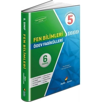 Aydın Yayınları 5. Sınıf Fen Bilimleri Ödev Fasikülleri Komisyon