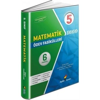 Aydın Yayınları 5. Sınıf Matematik Ödev Fasikülleri Komisyon