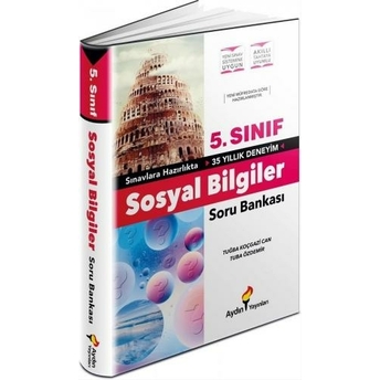 Aydın Yayınları 5. Sınıf Sosyal Bilgiler Soru Bankası Komisyon