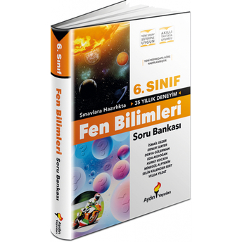 Aydın Yayınları 6. Sınıf Fen Bilimleri Soru Bankası Komisyon