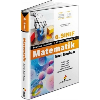 Aydın Yayınları 6. Sınıf Matematik Soru Bankası Nesibe Aydın