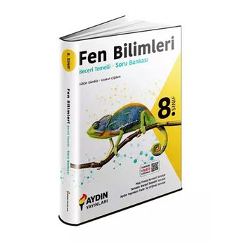 Aydın Yayınları 8. Sınıf Fen Bilimleri Beceri Temelli Soru Bankası Komisyon