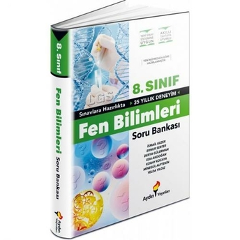 Aydın Yayınları 8. Sınıf Fen Bilimleri Soru Bankası Komisyon