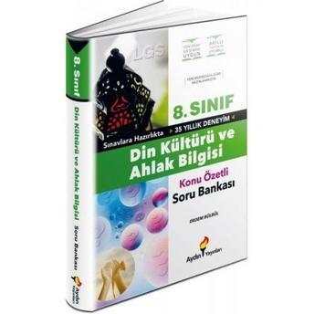 Aydın Yayınları 8. Sınıf Lgs Din Kültürü Ve Ahlak Bilgisi Konu Özetli Soru Bankası Komisyon