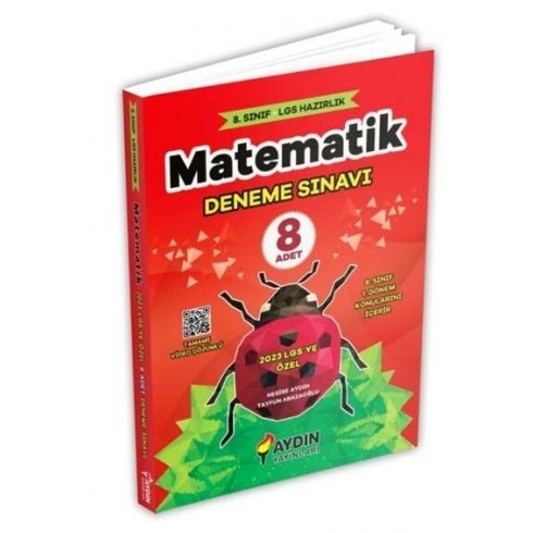 Aydın Yayınları 8.Sınıf Lgs Matematik Deneme Sınavı