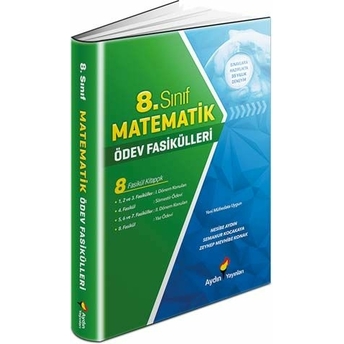 Aydın Yayınları 8. Sınıf Matematik Ödev Fasikülleri Komisyon