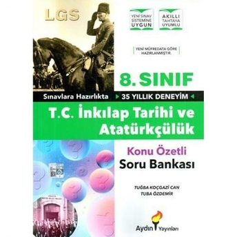 Aydın Yayınları 8. Sınıf T.c. Inkılap Tarihi Ve Atatürkçülük Konu Özetli Soru Bankası Komisyon