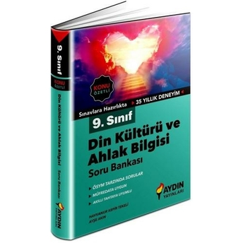 Aydın Yayınları 9. Sınıf Din Kültürü Ve Ahlak Bilgisi Soru Bankası Komisyon