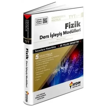 Aydın Yayınları Tyt Fizik Ders Işleyiş Modülleri 5 Modül Can Dirican