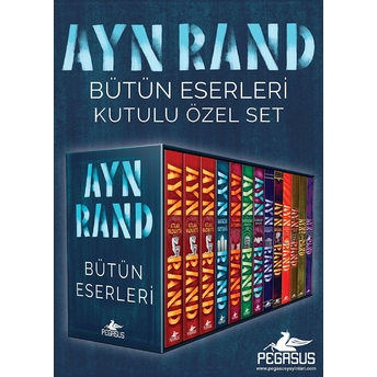 Ayn Rand Bütün Eserlerikutulu Özel Set (13 Kitap)