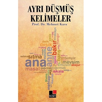 Ayrı Düşmüş Kelimeler Mehmet Kara