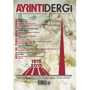 Ayrıntı Dergisi Sayı: 9 Mart-Nisan 2015 Kolektif