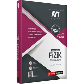 Ayt 2021 Tamamı Çözümlü Fizik Soru Bankası Kolektif