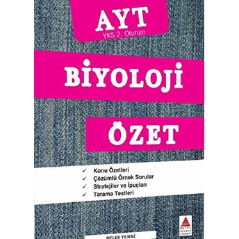 Ayt Biyoloji Özet (Yks 2. Oturum) Melek Yılmaz