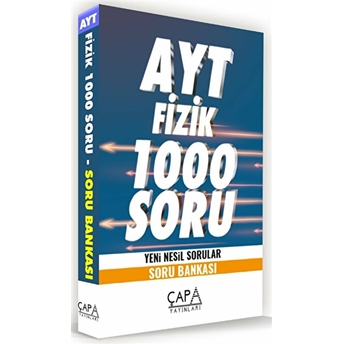 Ayt Fizik 1000 Soru Yeni Nesil Sorular - Soru Bankası Kolektif