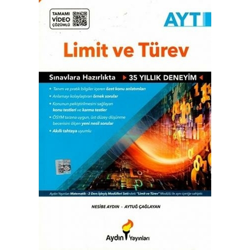 Ayt Video Çözümlü Limit Ve Süreklilik Fasikülü