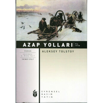 Azap Yolları 2 - Yıl 1918 Aleksey Nikolayeviç Tolstoy