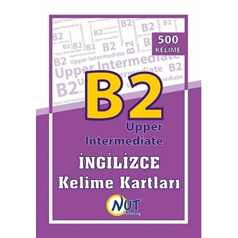 B2 Upper Intermediate Ingilizce Kelime Kartları Çağla Büyükkoç