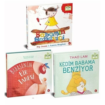 Babamı Seviyorum Set-Organik 3 Kitap (Ciltli) - Pip Jones - Zack Bush  -  Thao Lam