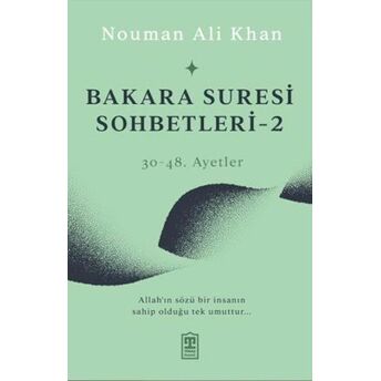 Bakara Suresi Sohbetleri 2 Nouman Ali Khan