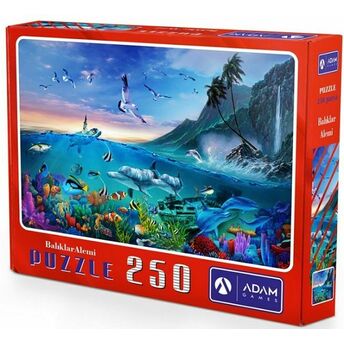 Balıklar Alemi 250 Parça Puzzle