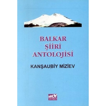 Balkar Şiiri Antolojisi-Derleme